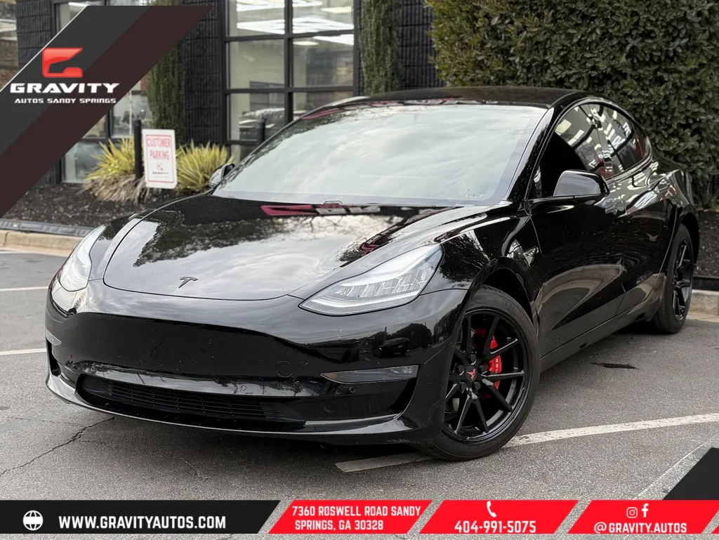 Black 2019 Tesla Model 3 for sale in Sandy Springs, GA
