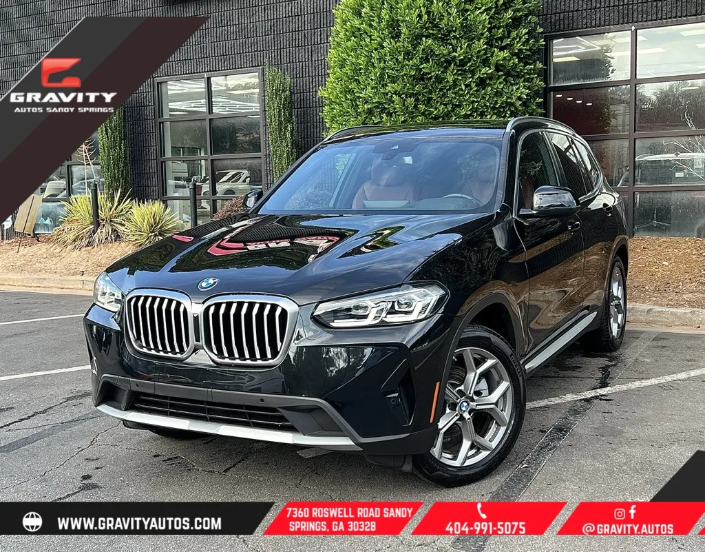 Black 2023 BMW X3 xDrive30i for sale in Sandy Springs, GA