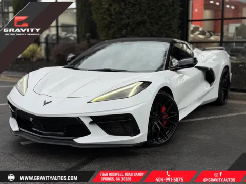 White 2023 Chevrolet Corvette Stingray for sale in Sandy Springs, GA