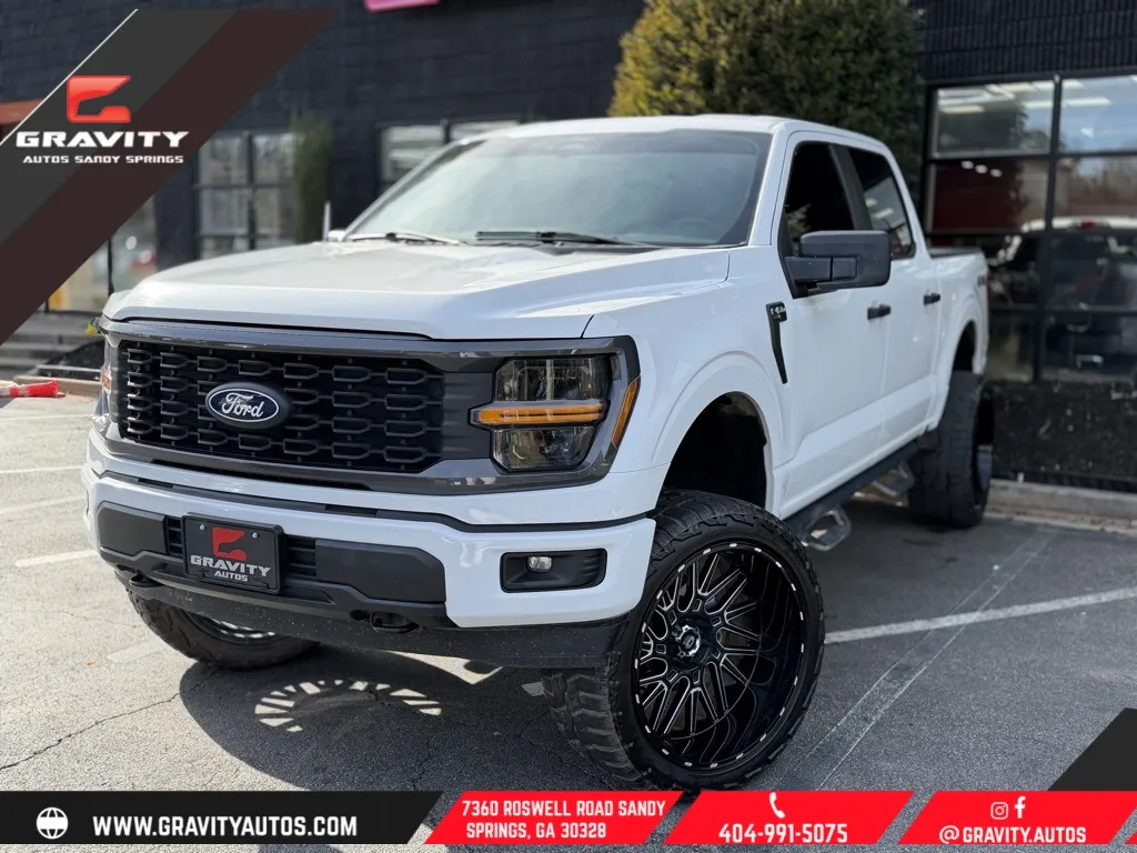 White 2024 Ford F-150 STX for sale in Sandy Springs, GA