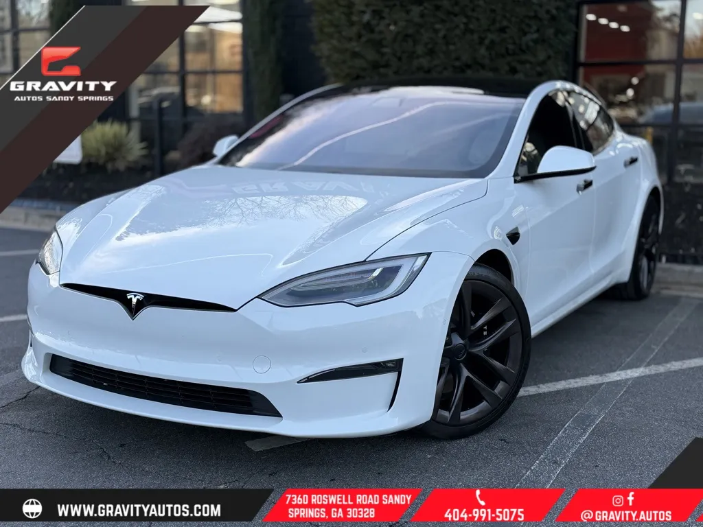 White 2021 Tesla Model S Plaid for sale in Sandy Springs, GA