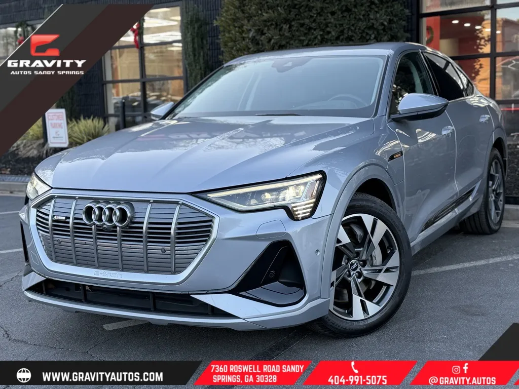 Silver 2021 Audi e-tron Sportback Prestige for sale in Sandy Springs, GA