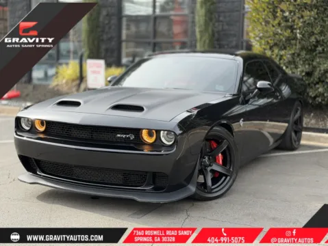 Black 2020 Dodge Challenger SRT Hellcat for sale in Sandy Springs, GA