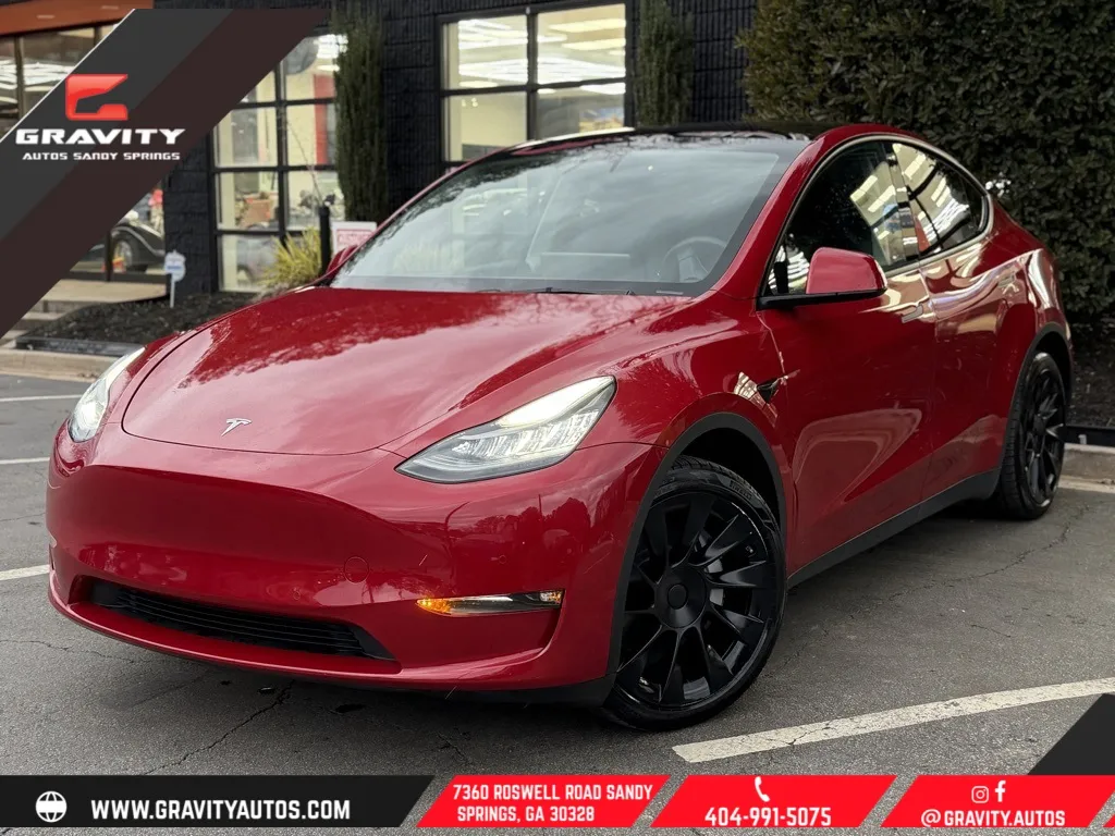 Red 2023 Tesla Model Y Long Range for sale in Sandy Springs, GA