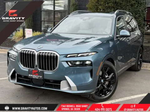 Blue 2024 BMW X7 xDrive40i for sale in Sandy Springs, GA