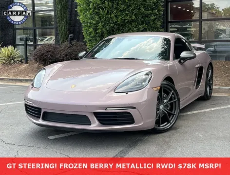 Gray 2022 Porsche 718 Cayman for sale in Sandy Springs, GA