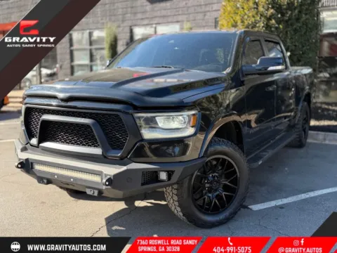 Black 2021 Ram 1500 Laramie for sale in Sandy Springs, GA