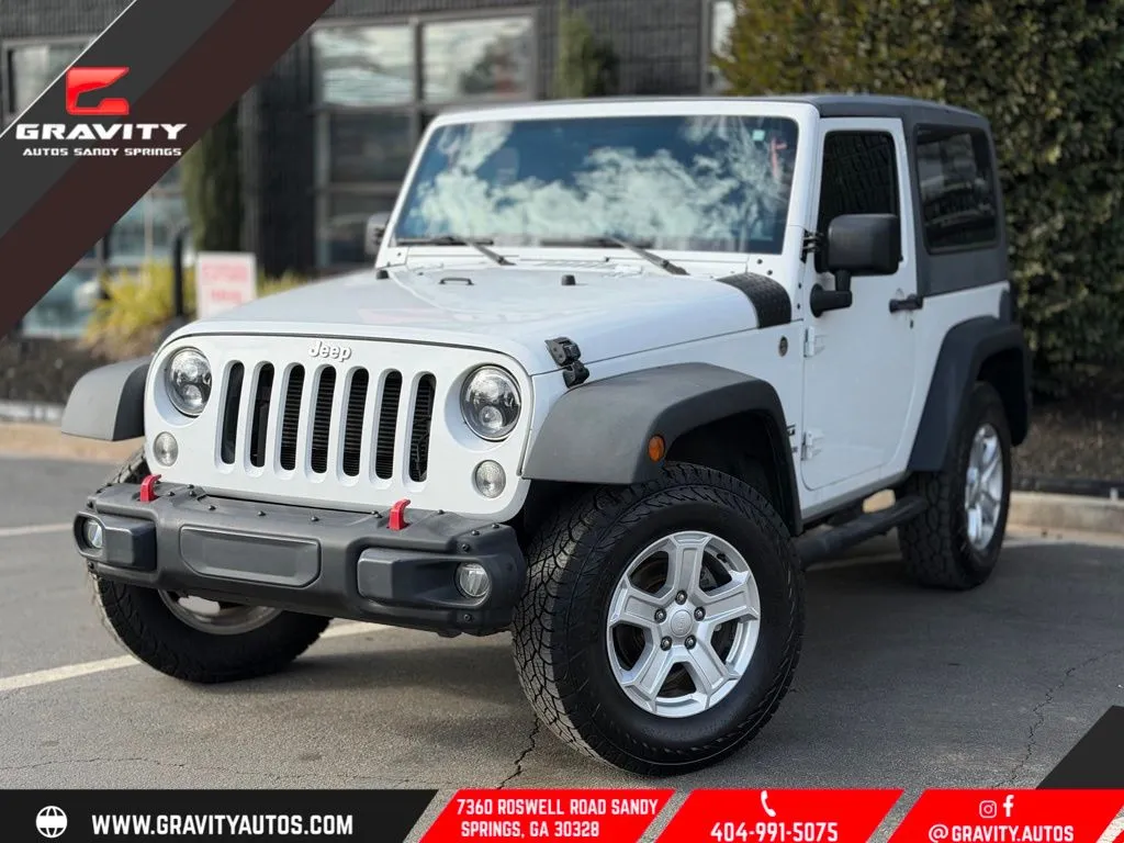 White 2014 Jeep Wrangler Sport for sale in Sandy Springs, GA