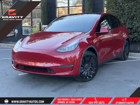 Red 2020 Tesla Model Y Long Range for sale in Sandy Springs, GA