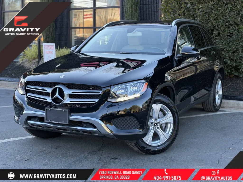 Black 2018 Mercedes-Benz GLC 300 for sale in Sandy Springs, GA