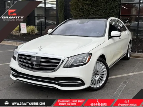 Green 2019 Mercedes-Benz S-Class S 560 for sale in Sandy Springs, GA
