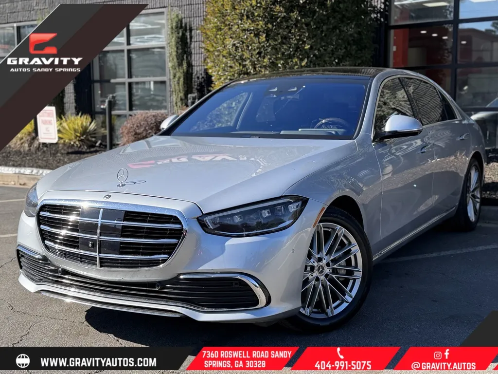 Black 2022 Mercedes-Benz S-Class S 580 for sale in Sandy Springs, GA