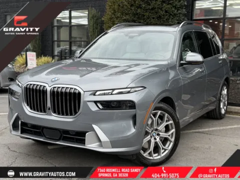 Gray 2024 BMW X7 xDrive40i for sale in Sandy Springs, GA