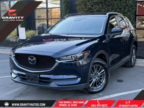 Blue 2019 Mazda CX-5 Touring for sale in Sandy Springs, GA