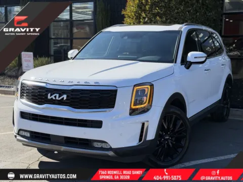 White 2022 Kia Telluride SX for sale in Sandy Springs, GA