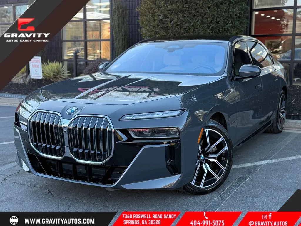 Gray 2023 BMW 7 Series 760i xDrive for sale in Sandy Springs, GA