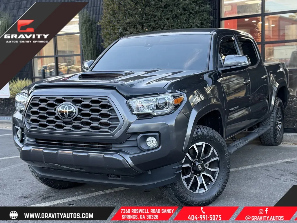 Green 2022 Toyota Tacoma TRD Sport for sale in Sandy Springs, GA