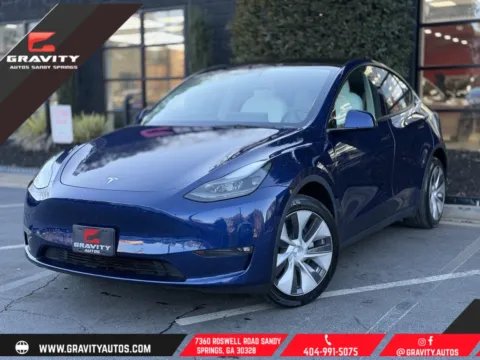 Blue 2022 Tesla Model Y Long Range for sale in Sandy Springs, GA