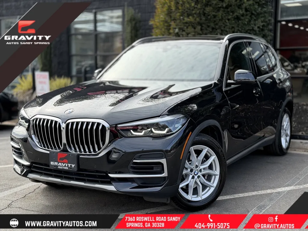 Black 2022 BMW X5 xDrive40i for sale in Sandy Springs, GA