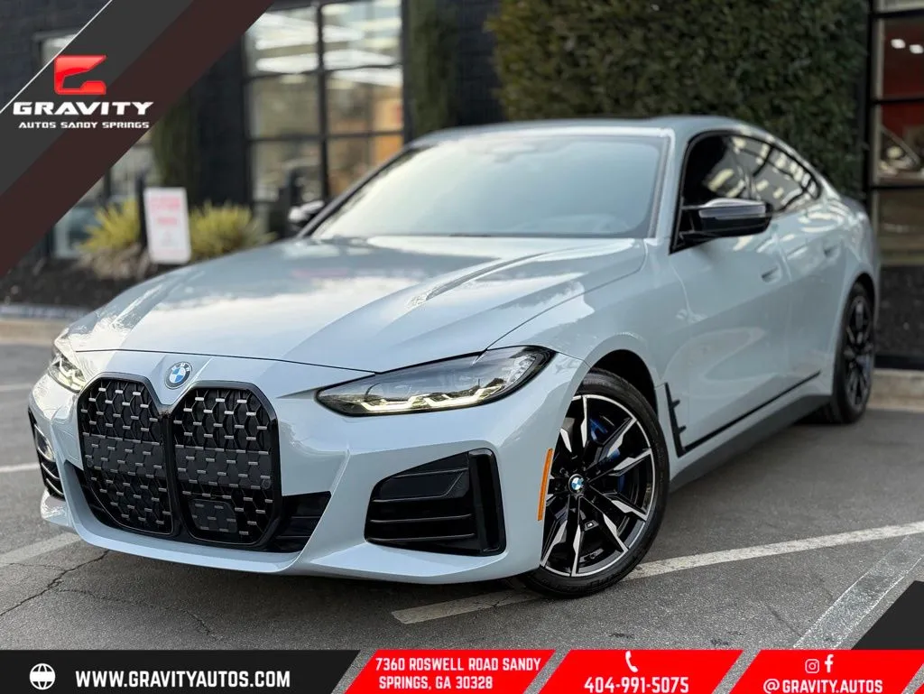 Gray 2022 BMW 4 Series M440i xDrive for sale in Sandy Springs, GA