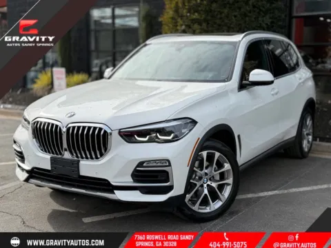 White 2021 BMW X5 xDrive40i for sale in Sandy Springs, GA