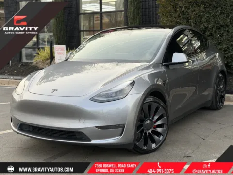 Silver 2024 Tesla Model Y Performance for sale in Sandy Springs, GA