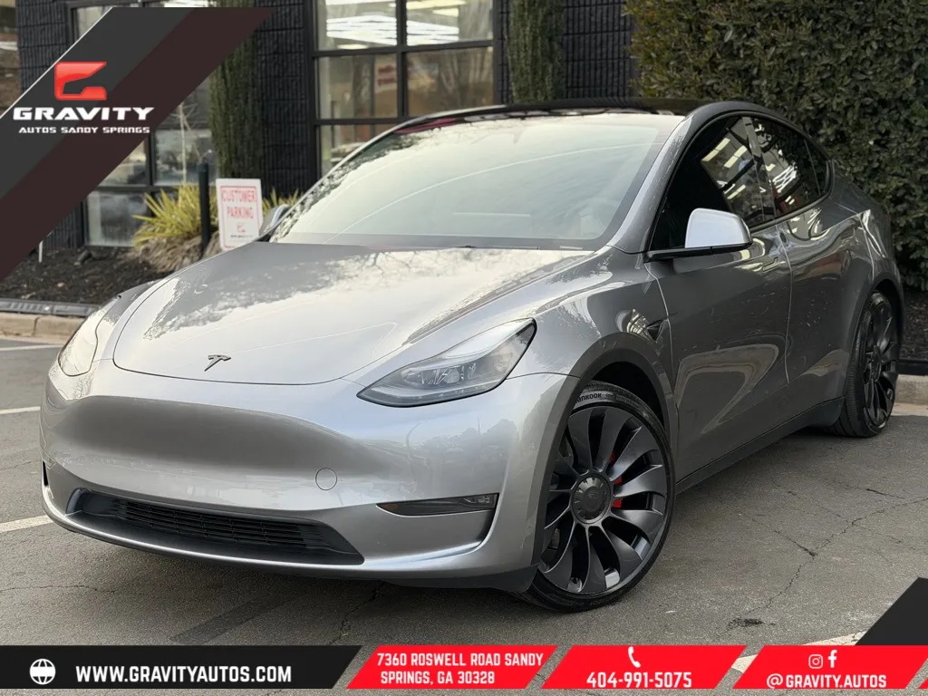 Silver 2024 Tesla Model Y Performance for sale in Sandy Springs, GA