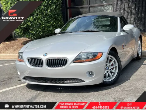 Silver 2003 BMW Z4 2.5i for sale in Sandy Springs, GA