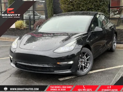 Black 2022 Tesla Model 3 Long Range for sale in Sandy Springs, GA