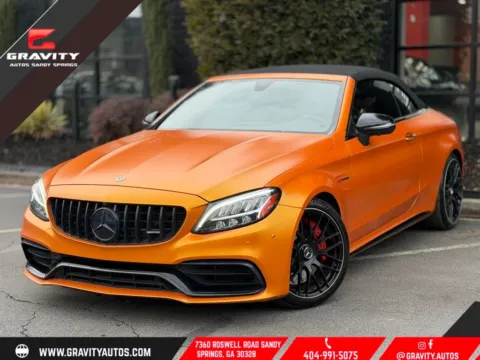 Gray 2019 Mercedes-Benz C-Class C 63 S AMG for sale in Sandy Springs, GA