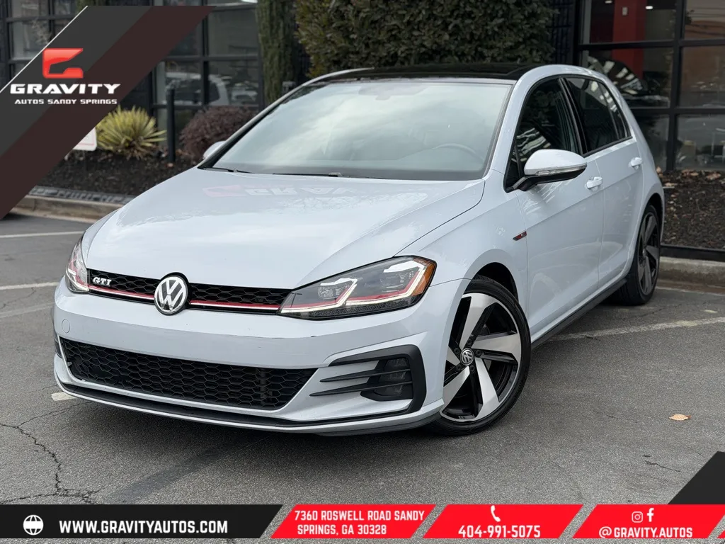 White 2018 Volkswagen Golf GTI 2.0T SE for sale in Sandy Springs, GA