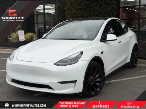 White 2022 Tesla Model Y Performance for sale in Sandy Springs, GA