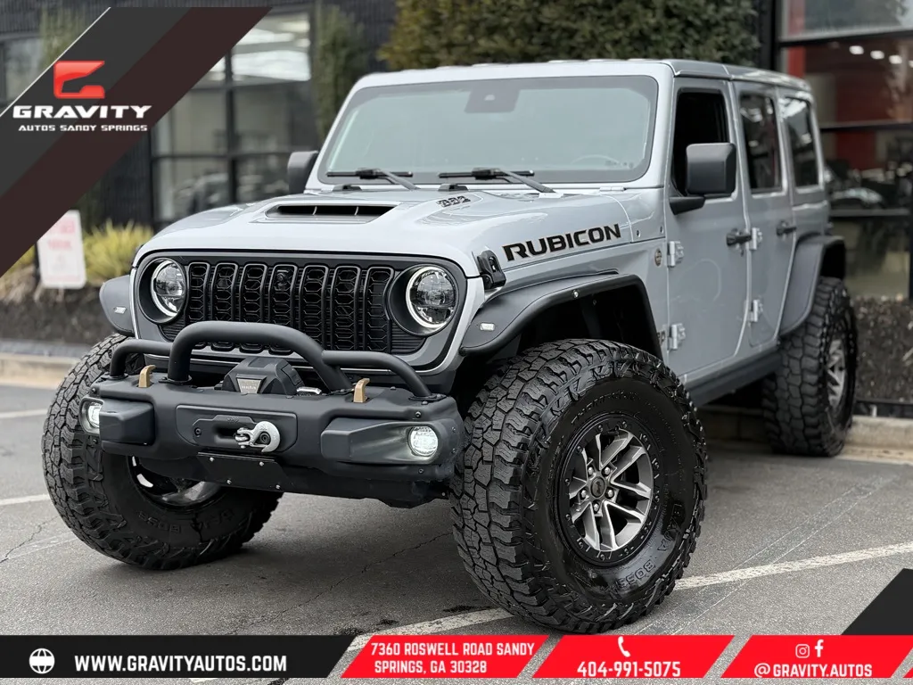 Silver 2024 Jeep Wrangler Rubicon 392 for sale in Sandy Springs, GA