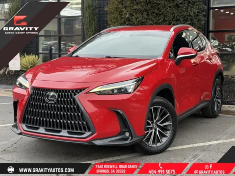 Red 2023 Lexus NX 250 Base for sale in Sandy Springs, GA