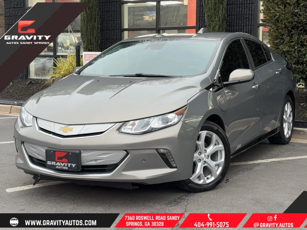 Gray 2017 Chevrolet Volt Premier for sale in Sandy Springs, GA