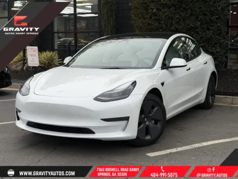 White 2023 Tesla Model 3 for sale in Sandy Springs, GA