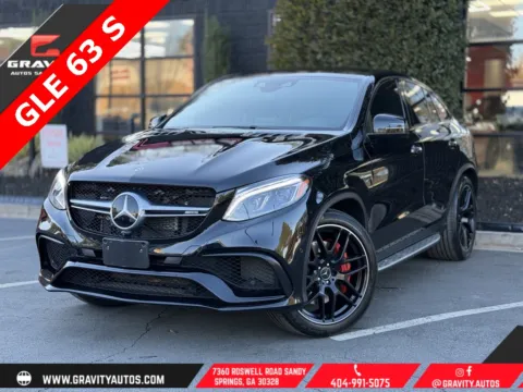 Black 2019 Mercedes-Benz GLE 63 AMG for sale in Sandy Springs, GA