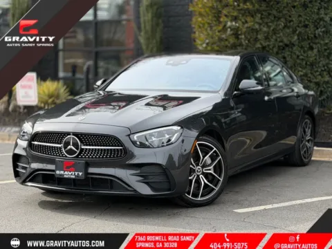 Black 2023 Mercedes-Benz E-Class E 450 for sale in Sandy Springs, GA