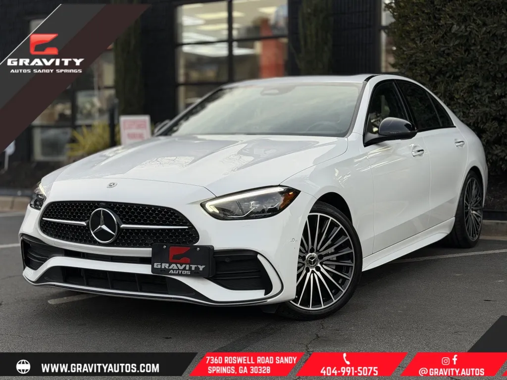 Black 2023 Mercedes-Benz C-Class C 300 for sale in Sandy Springs, GA
