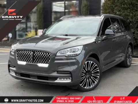 Gray 2023 Lincoln Aviator Black Label for sale in Sandy Springs, GA