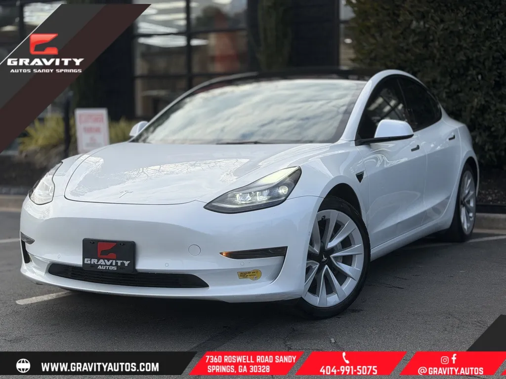Blue 2022 Tesla Model 3 for sale in Sandy Springs, GA