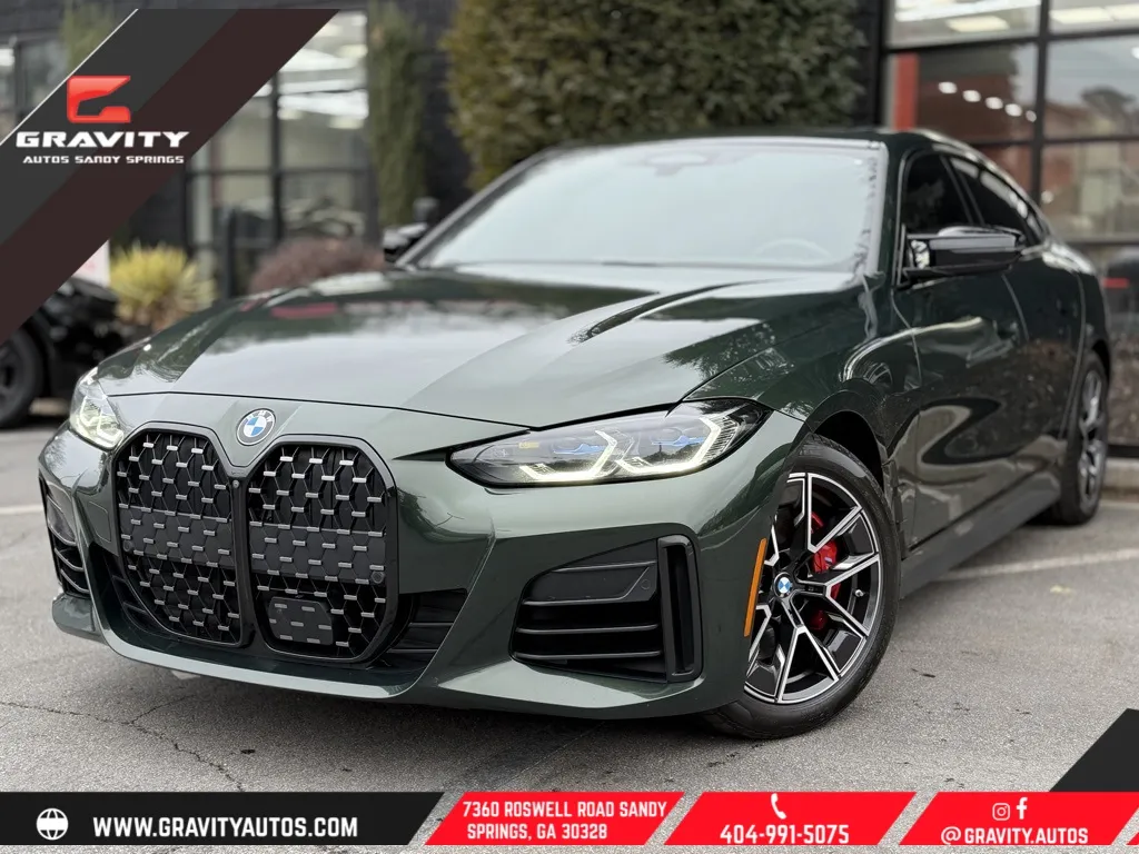 Green 2024 BMW 4 Series M440i xDrive for sale in Sandy Springs, GA