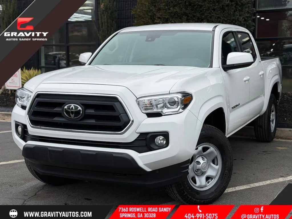White 2023 Toyota Tacoma SR5 for sale in Sandy Springs, GA