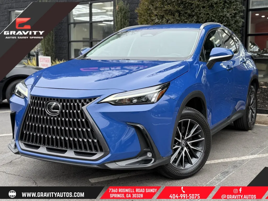 Blue 2022 Lexus NX 250 Base for sale in Sandy Springs, GA