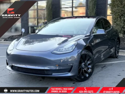 Blue 2018 Tesla Model 3 Mid Range for sale in Sandy Springs, GA