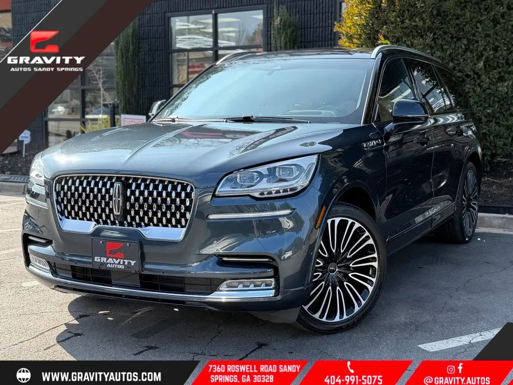 Blue 2023 Lincoln Aviator Black Label for sale in Sandy Springs, GA