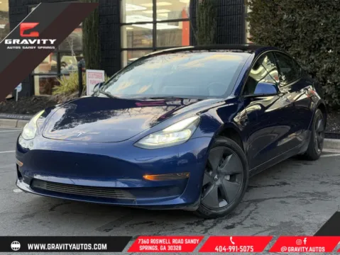 Blue 2023 Tesla Model 3 for sale in Sandy Springs, GA