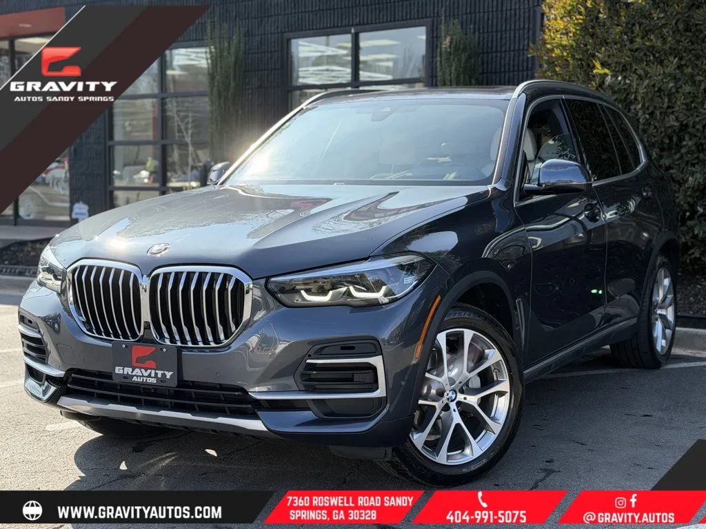 Gray 2022 BMW X5 xDrive40i for sale in Sandy Springs, GA