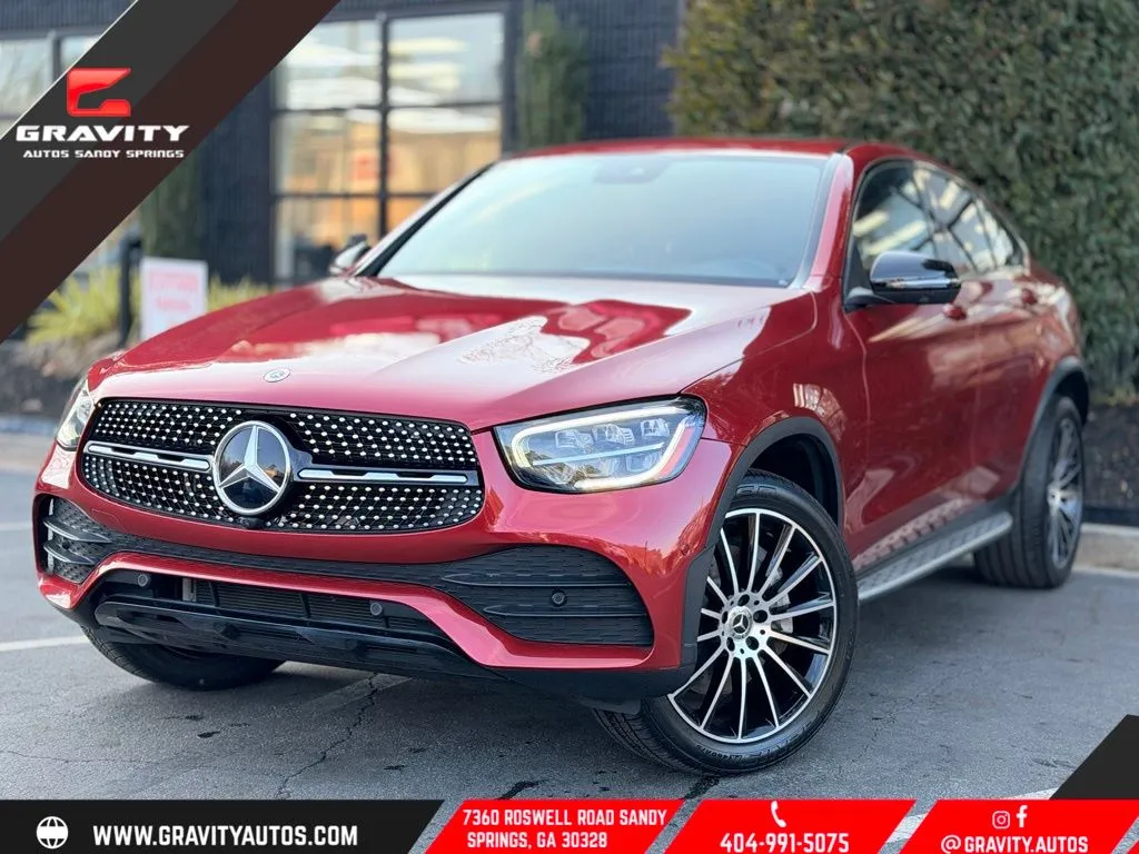 Red 2022 Mercedes-Benz GLC 300 Coupe for sale in Sandy Springs, GA