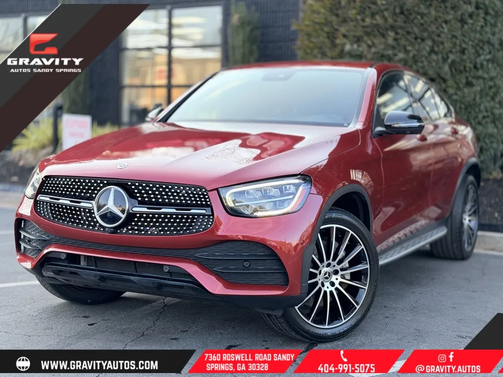 Red 2022 Mercedes-Benz GLC 300 Coupe for sale in Sandy Springs, GA